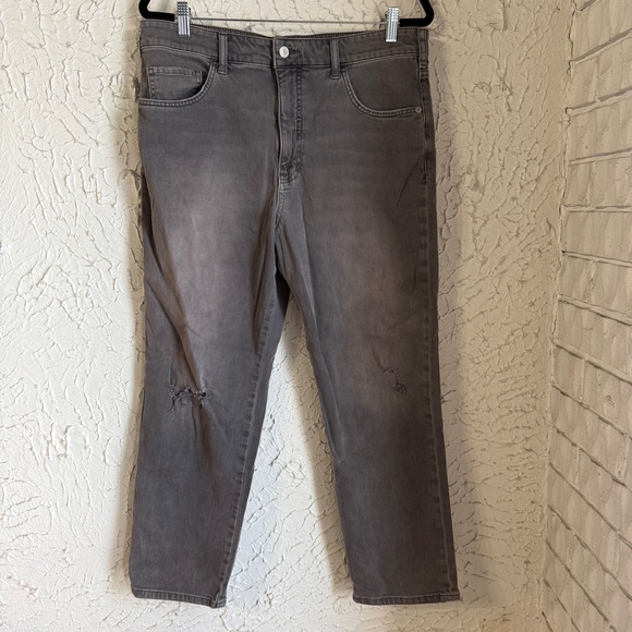Pilcro Denim - Pilcro Women’s Charcoal Relaxed Jeans